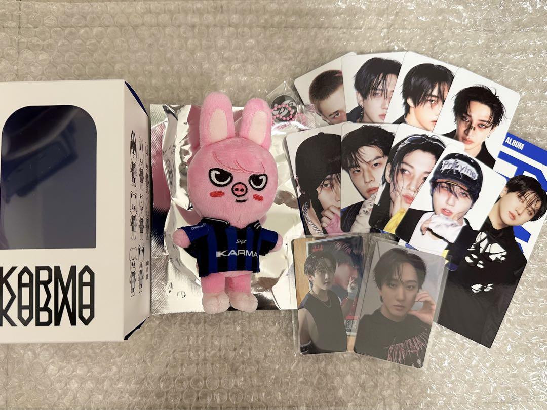 

[USED] skzoo karma tueakki changbin straykids trading card