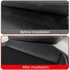 For Tesla Model Y Model 3 Highland Rear Seat Lower Protective Mat Leather Full Surround Seat Anti-Dirty Kick Pad Car Accessories