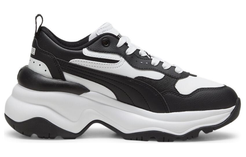 PUMA Cilia Wedge 'Black White' Women's 393915-07
