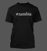 #zambia - Męska Zabawna Koszulka Męskie Damskie T-shirty Top Nowy RZADKI