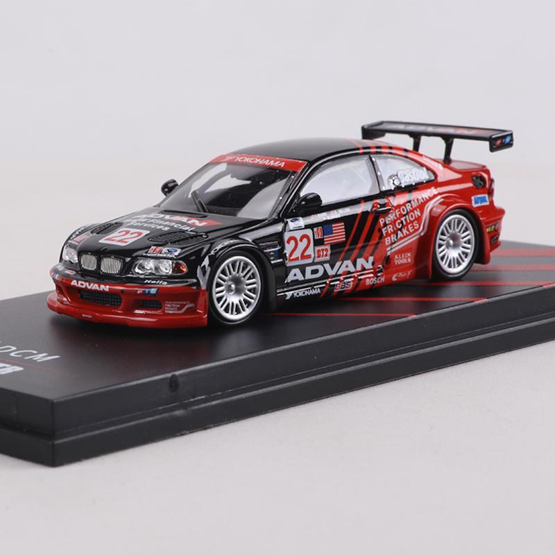 Dcm 1:64 E46 M3 Gtr Gulf/Hks/Advan Druckguss Simulationslegierung Auto Modell Spielzeug