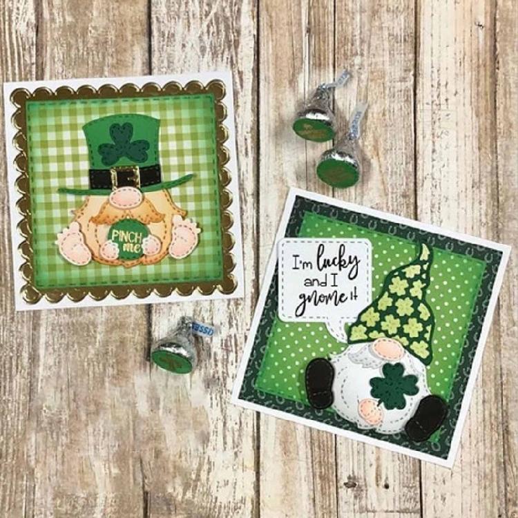 Christmas Gnome Metal Die Cuts Card Embossing DIY Photo Album Template Molds