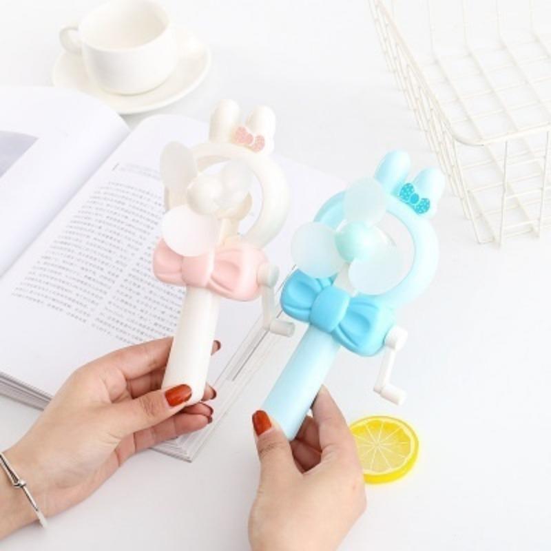 Environmental Friendly Portable Children Mini Hand-held Hand Pressure Hand Fan Hand Press Fan / Summer Cool Children Mini Fan