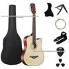 38-Inch Folk Guitar for Beginners - Popular Practice Guitar with Large Stock Available