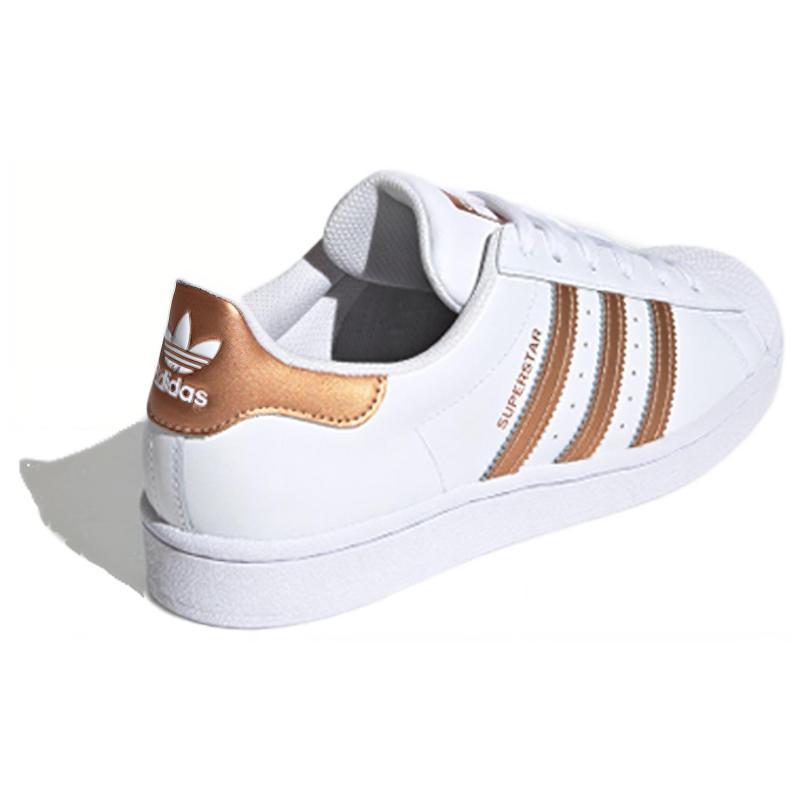 adidas Women's Superstar 'White Copper Metallic' Women's Sneakers FX7484