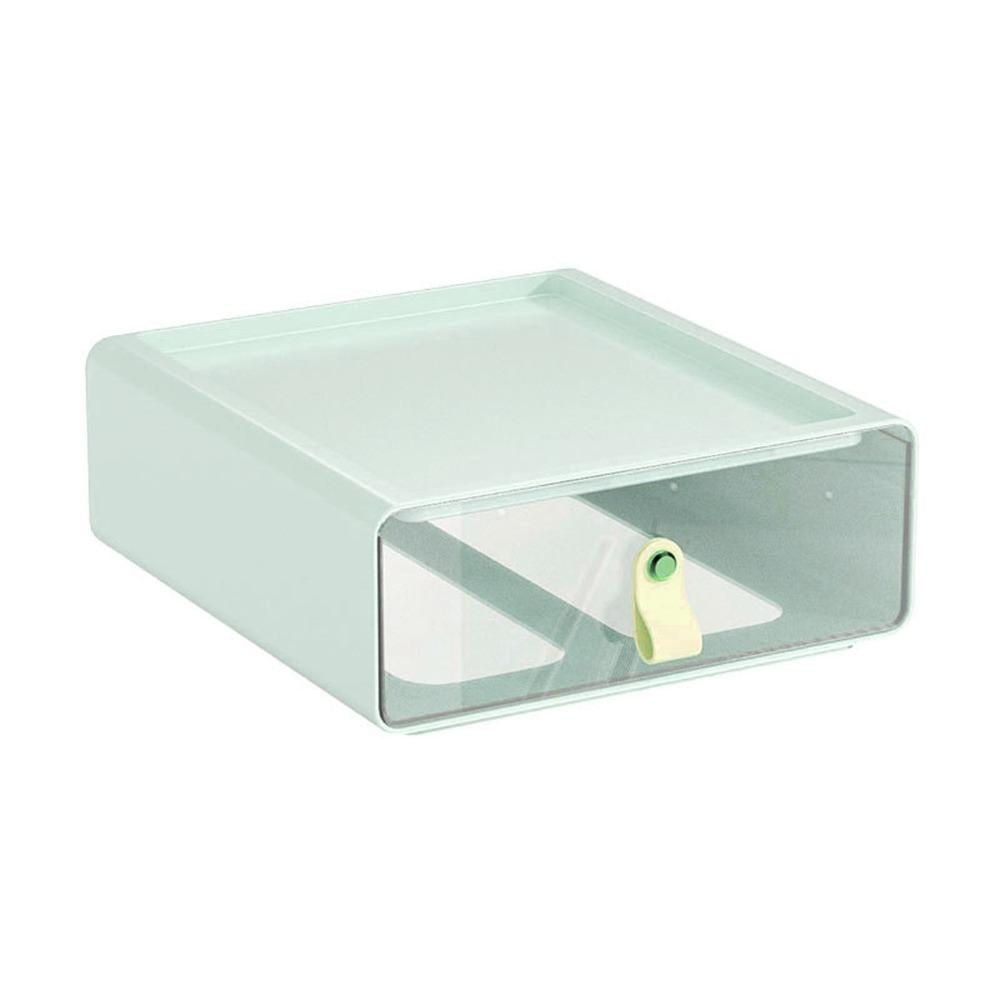 Large Capacity Storage Container Transparent Material Stackable Storage Bins Drawer Organizer Home