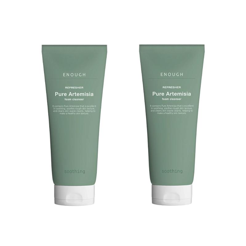 ENOUGH Refresher Foam Cleanser Line (Heartleaf / Mung Bean / Carrot / Mugwort) 100ml (13 Options)
