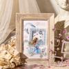 4pcs/1lot Kawaii Stationery Stickers Frame Garden Junk Journaling Decorative Mobile Scrapbooking for Stickers Scrapbook