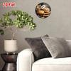Vintage Bakery Decor Metal Tin Sign Kitchen Wall Art Round Plaque