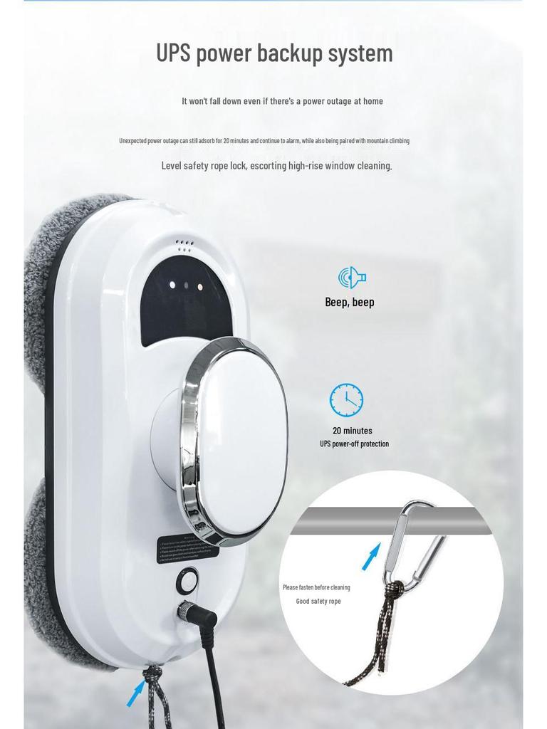 Automatic Electric Remote-Control Intelligent Window Cleaning Robot
