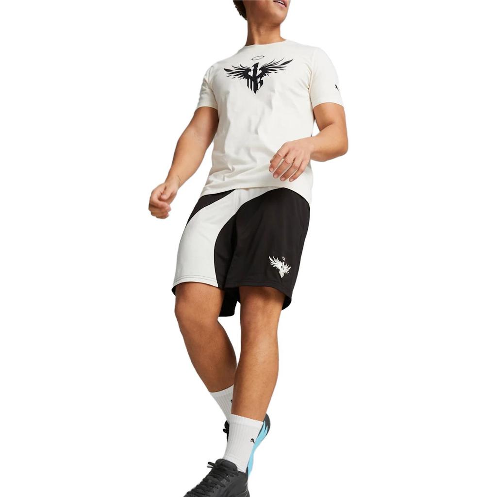 Puma X Melo Flare X Lamelo Ball Whispers Mb.03 Ss23 Тренувальні баскетбольні шорти Чоловічі шорти Чорний 621723-01