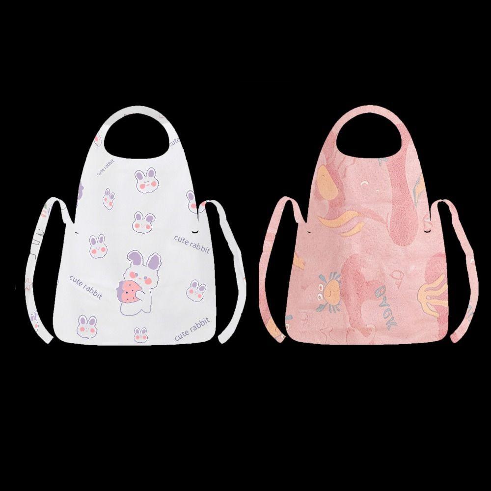 Anti Fouling Unisex Aprons Oil-proof Disposable Non-woven Apron Female Male