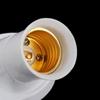 6A E27 Converter Base Socket 45 Degree Angle Plastic Bulb Holders Lamp Bases Light Base Adapter