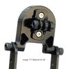 RecMount T11 Universal Combo Mount, Bolt Clamp Type (with Lower Adapter), Compatible with Garmin, Giant, Bryton, and Xplova Sockets [T11-BOLT17+GP]