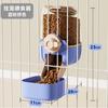 Dog Cage Hanging Water Bottle Pet Large Capacity Candy Color Hanging Cage Water Dispenser Dog Cat Automatic Feeder Accessories