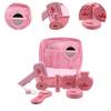 10 Pieces Wooden Makeup Toys Pretend Play Set Cosmetic Toy Kits Creative Dressing Table