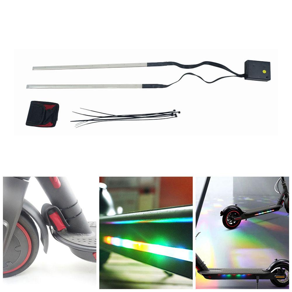 Colorful LED Light Strip Bar Lamp For Xiaomi M365 M365 Pro Electric Scooter Colorful LED Light Strip Bar Lamp For Xiaomi M365 M365 Pro Electric Scooter