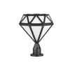 Super Bright LED Diamond Post Cap Light - Waterproof Outdoor Garden & Courtyard Lamp