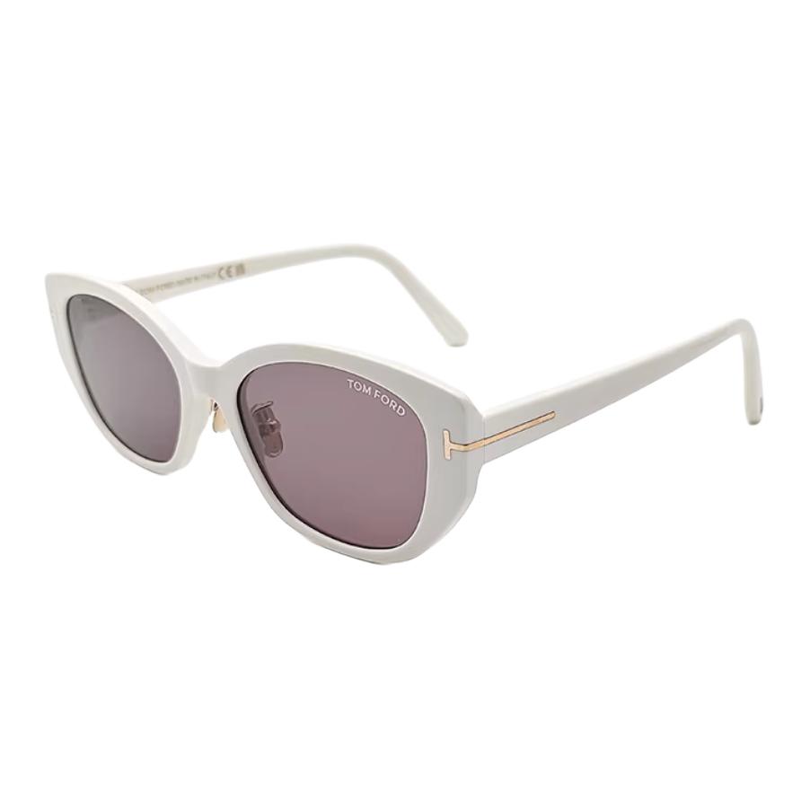

TF Brand Logo T Board Metal Butterfly Sunglasses Unisex sunglasses White TF1168-K_25A 54,White