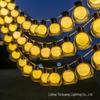 Solar LED String Lights for Outdoor Camping, Wedding Canopy, and Stall Decoration