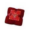 Coral Fleece Wedding Gift Towel - Creative Souvenir for Weddings & Annual Meetings