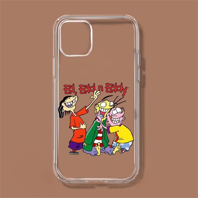 

Чехол для телефона Ed Edd N Eddy для iPhone 11 12 Mini 13 14 Pro XS Max X 8 7 6s Plus 5 SE XR с прозрачным корпусом iPhone13mini