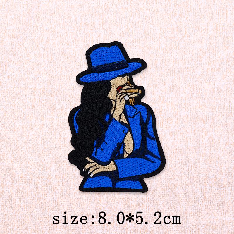 Black Girl Embroidery Patch Iron On Patches For Clothing Black Girl Magic Patches On Clothes DIY Sewing Ironing Patch Applique