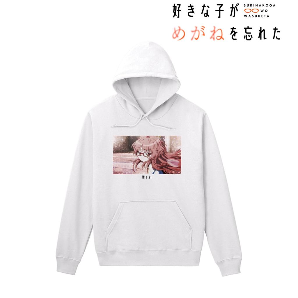 TV Anime "My Favorite Girl Forgot Her Glasses" Ai Mie Scene Hoodie for Men, XL Size