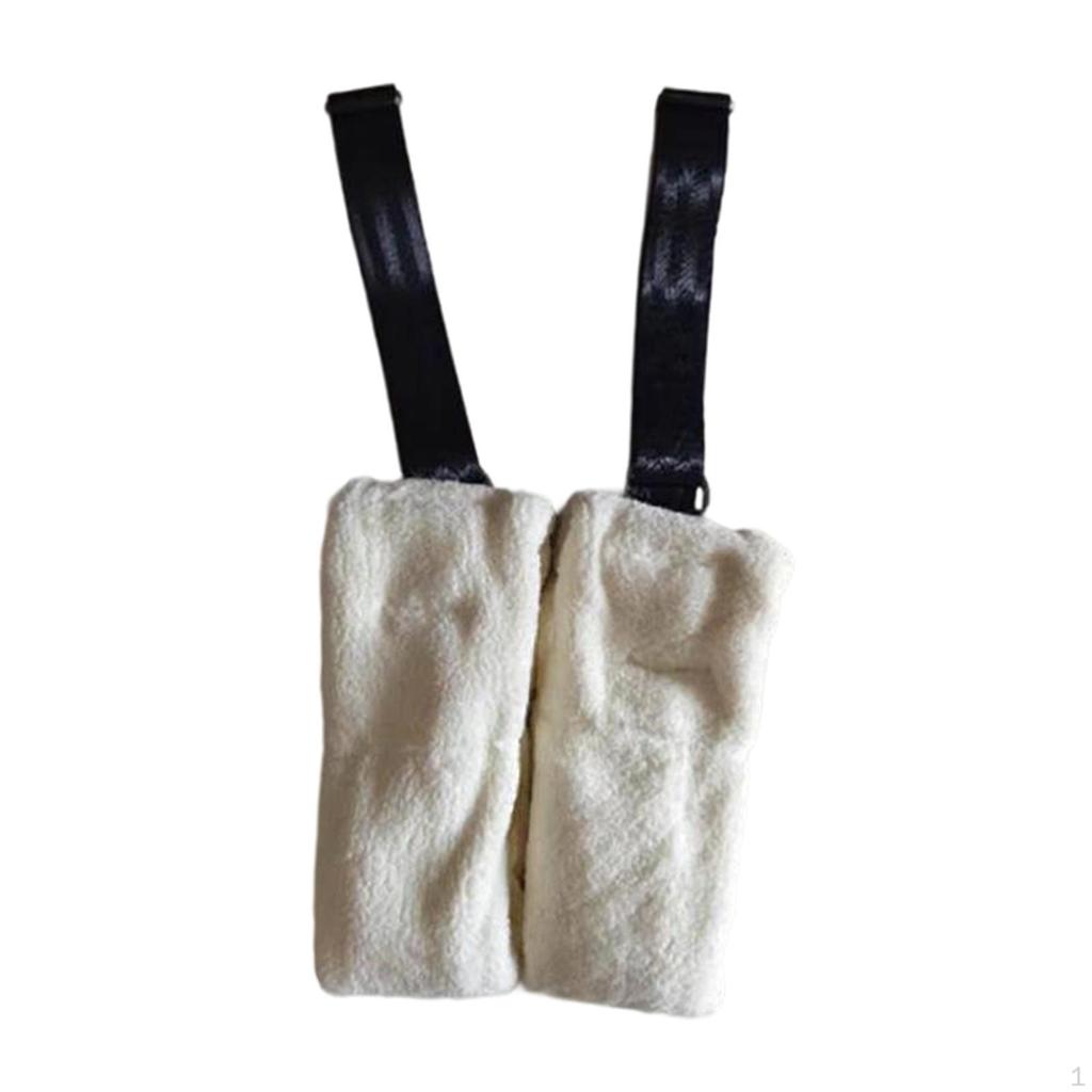 Pilates Straps, Training Accessories, Adjustable, Comfortable Plush Straps for Exercises, Suitable