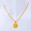 Beautiful Necklace Earrings and Rings Fashionable Gold Jewelry Set Necklace Earrings Rings for Women’s Celebrations