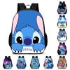 Disney Lilo Stitch Backpack High-capacity Travel Bag For Kids Boys Girls Daily Use