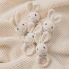 Crochet Baby Crochet Rattle Animals Knitting Gym Toy Cartoon Bunny Rattles Toys  Educational Toy
