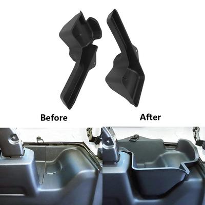 Rear Trunk Side Storage Box Organizer Tray Stowing Tidying For Jeep Wrangler JL 2018 2019 2020 2024 JLU Sahara Rubicon 4 Doors