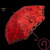 Red Chinese Wedding Umbrella for Bride's Welcome and Dowry
