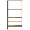 Vintage Wood Bookshelf 60 x 29.5 x 115 cm Engineered Wood