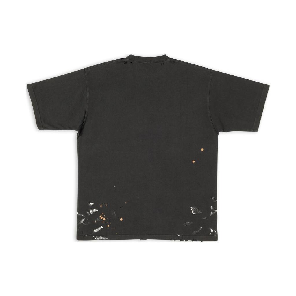 Balenciaga FW22 T Shirt Men's Black 641675TMVH31055