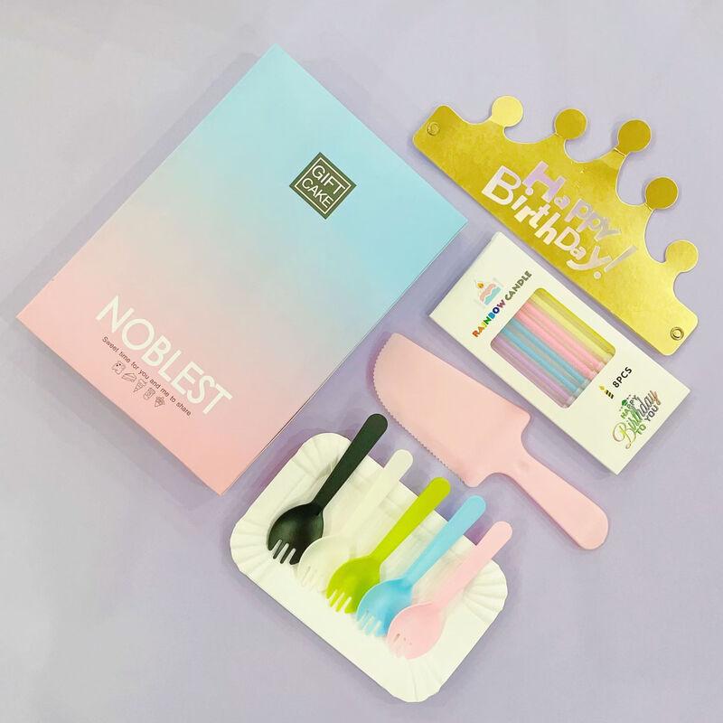 Zhishi Disposable Cake Tableware Set
