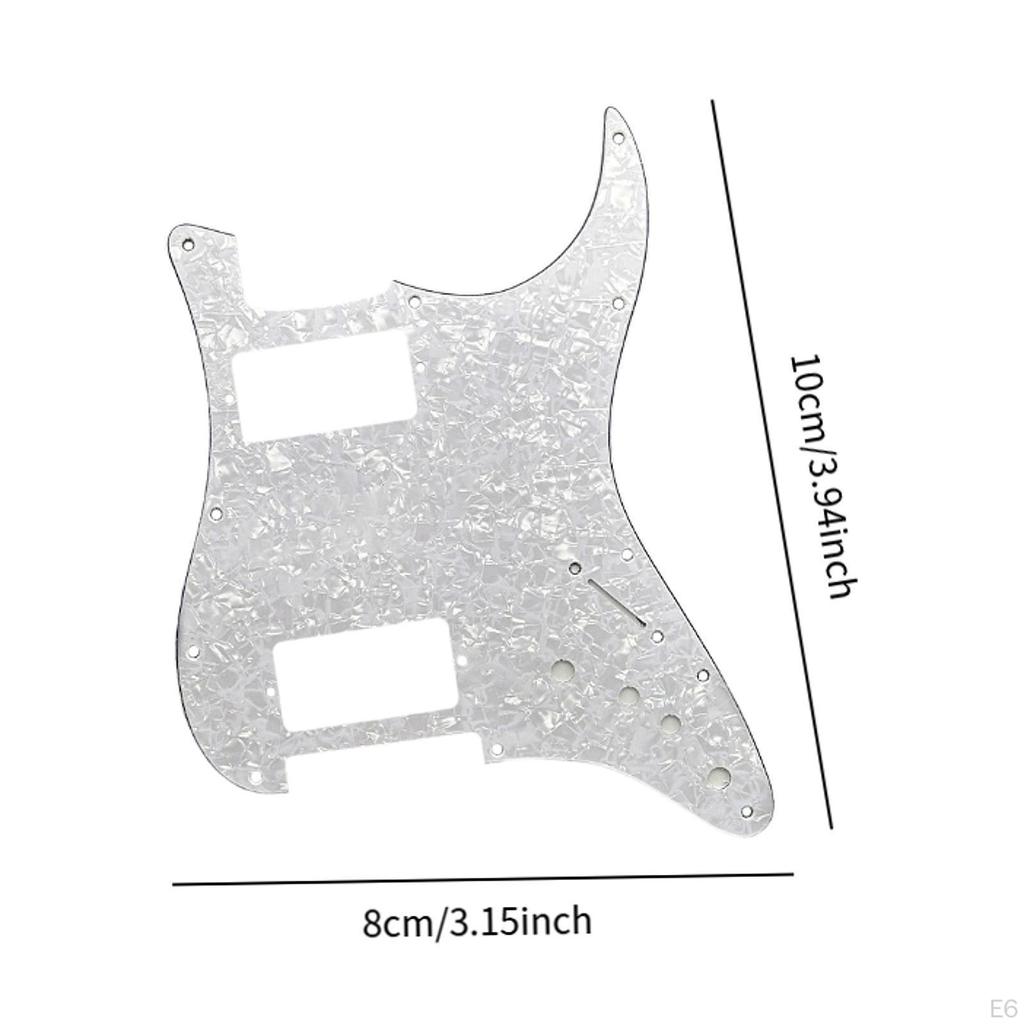 Gitarren-Schlagbrett Zubehör 11 Loch Einfache Montage Ersatz Hohe Zubehörteile