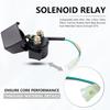 Ignition Coil 5-PIN CDI Box Solenoid 4-PIN Relay Voltage Regulator Spark Plug Kit For 50Cc 70Cc 90Cc 110Cc 125Cc ATV Chinese Go Kart Dirt Bike Pit