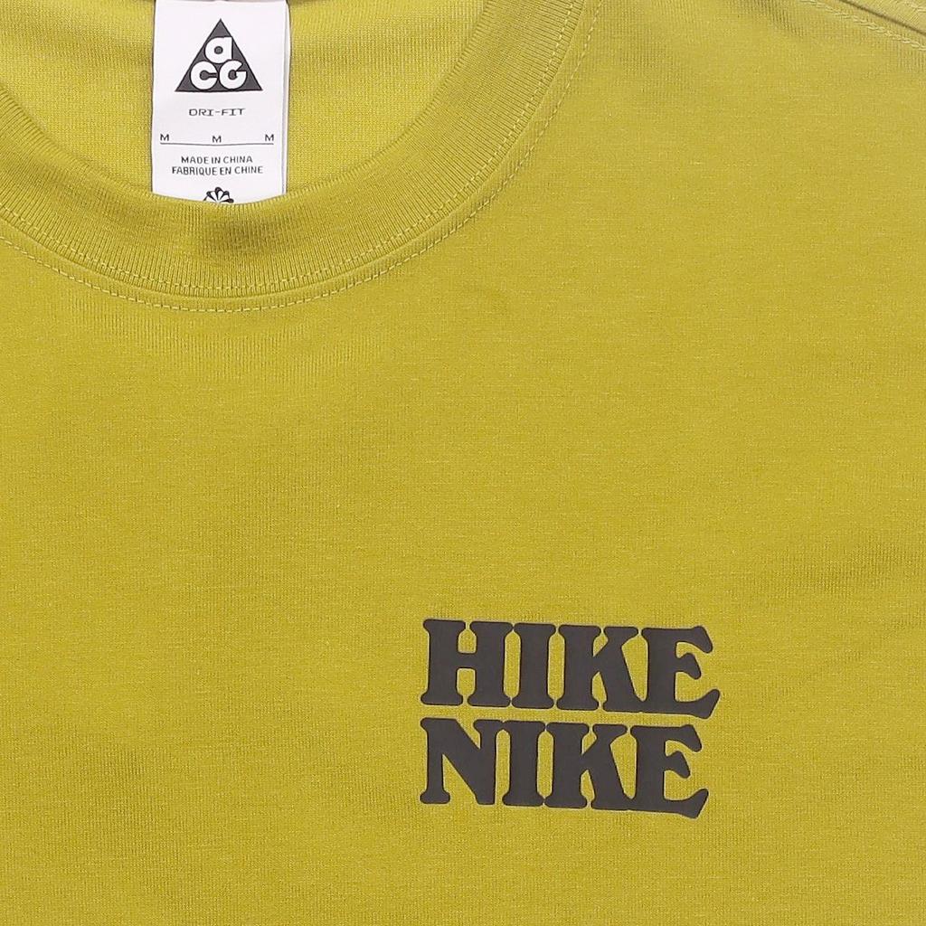 Nike ACG T Shirts Men's Moss Crew Neck Moderate Straight Fit FB8124-390