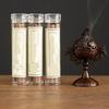 Vintage Alloy Incense Burner Hollow Out Handmade Sandalwood Incense Burner with Lid Double Dragon Aroma Burner Office Decoration