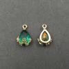 10pcs/bag Water Drop Pendant Crystal Beads Charms Faceted Teardrop Glass Diy Handmade Jewelry Necklace Earrings Accessories