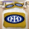 Inter Milan Stemma Strisce Set da tre pezzi (1 * copripiumino + 2 * federa, senza nucleo) Copripiumino e federa morbidi e confortevoli