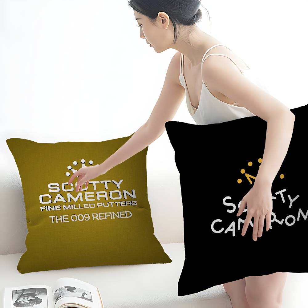 Golf S-ScoTTY C-CameRONs Cushion Cover Inches Farmhouse Decor Home Throw Pillow Covers For Couch Decorations