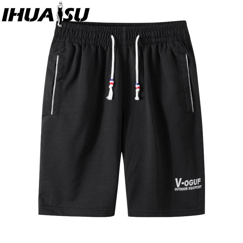 

IHUASU Мужские модные повседневные летние весенние шорты XXXL чёрный