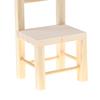 1:12 Dollhouse Furniture Miniature Wooden Kitchen Chair Kids Pretend Play Toy