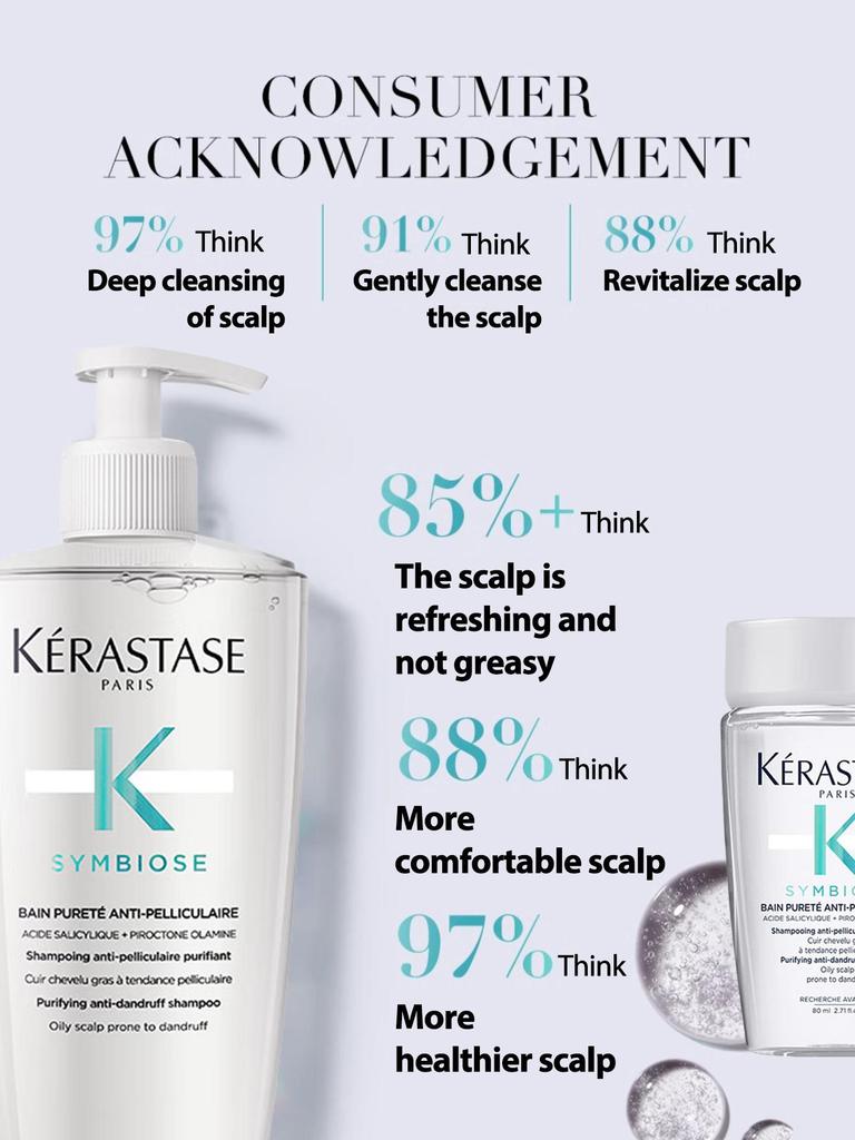 Kerastase [Mini] SYMBIOSE BAIN PURETE ANTI-SCHUPPEN SHAMPOO 80ml