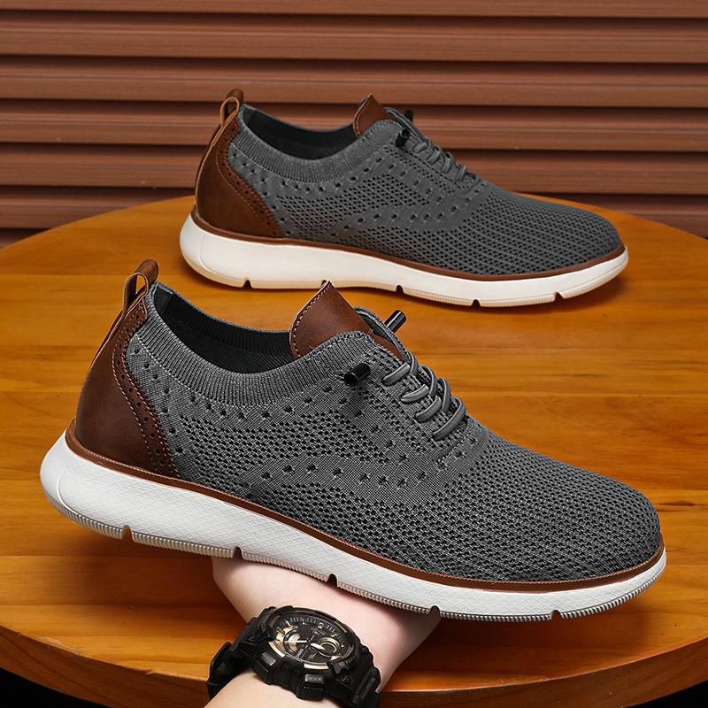 Flying Woven Mesh Summer 22 New Breathable Mesh Shoes Youth Brock Casual Trendy Shoes