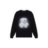 WE11DONE Teddy print Long sleeve Top WD-TT2-25-775-U-BK