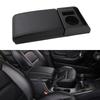 Universal Center Console Armrest Cushion for Vehicle SUV Auto Breathable Pad Seat Elbow Support with Storage Compartment